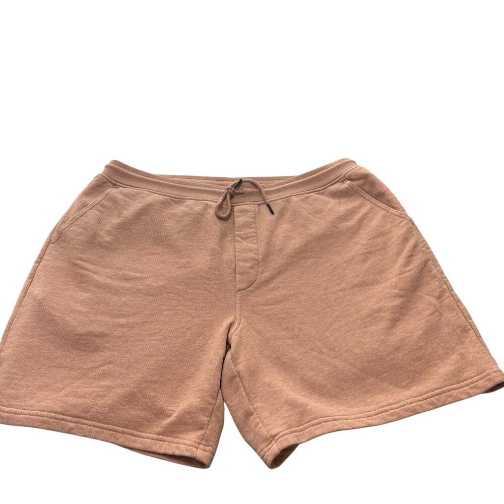 Patagonia Mahnya Fleece Shorts XXL Sienna Clay Tan 7" Inseam 57266